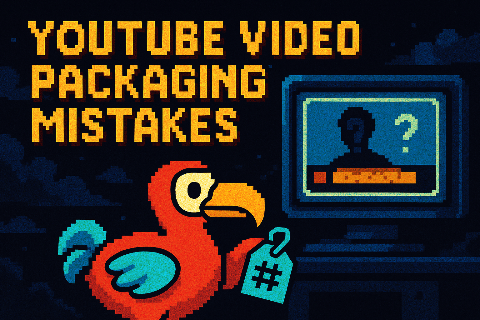 Errori di Packaging Video YouTube: Titoli Vaghie Miniature Illeggibili