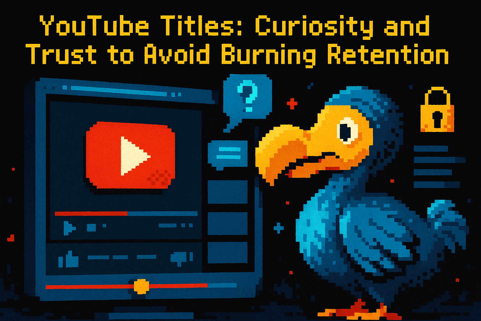 YouTube Titles: Curiosity and Trust to Avoid Burning Retention