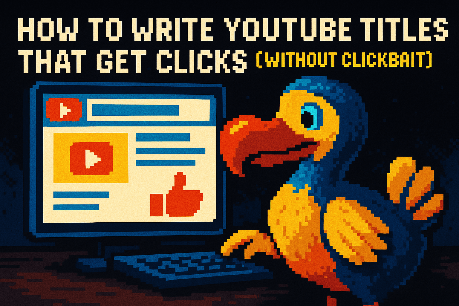 How to Write YouTube Titles That Get Clicks (Without Clickbait)