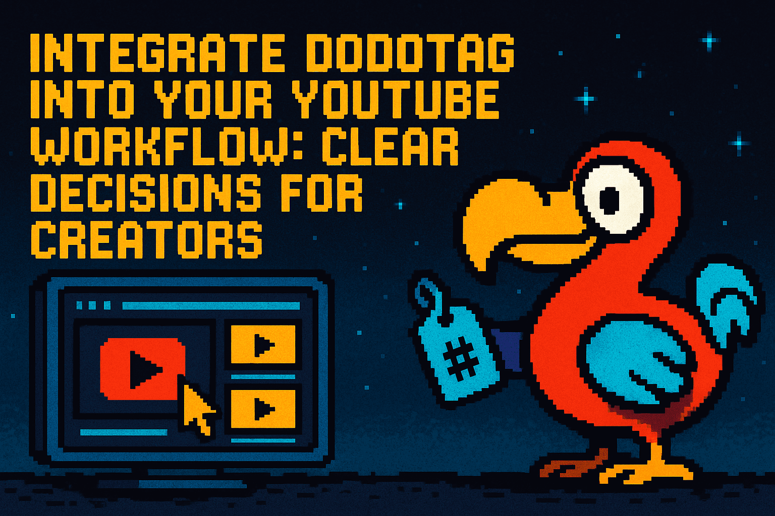 Integrare DodoTag nel tuo Workflow YouTube: Decisioni Chiare per i Creator
