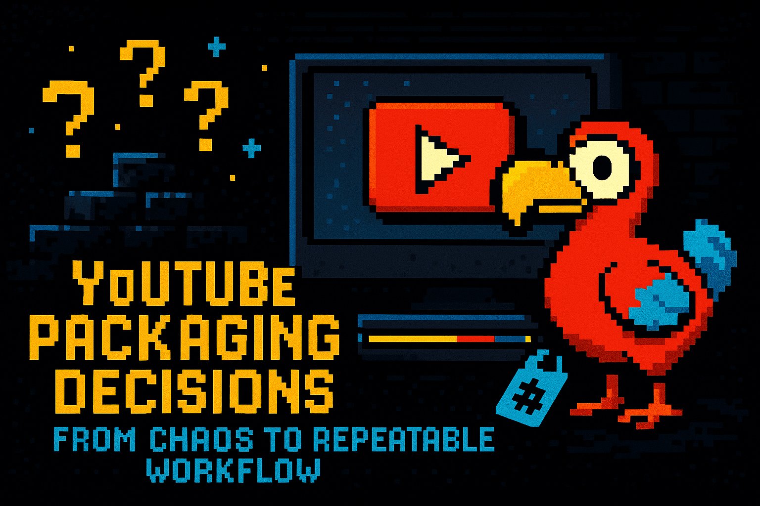YouTube Packaging Decisions: From Chaos to Repeatable Workflow