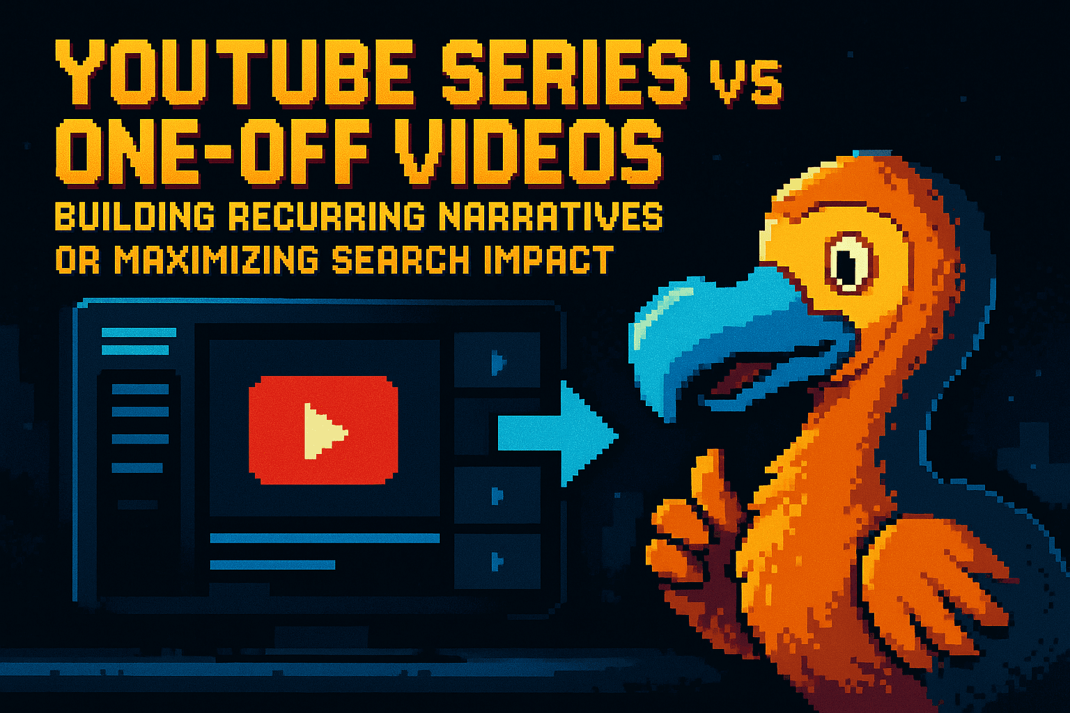 Serie YouTube vs Video Singoli: Narrativa Ricorrente o Impatto Unico per la Crescita