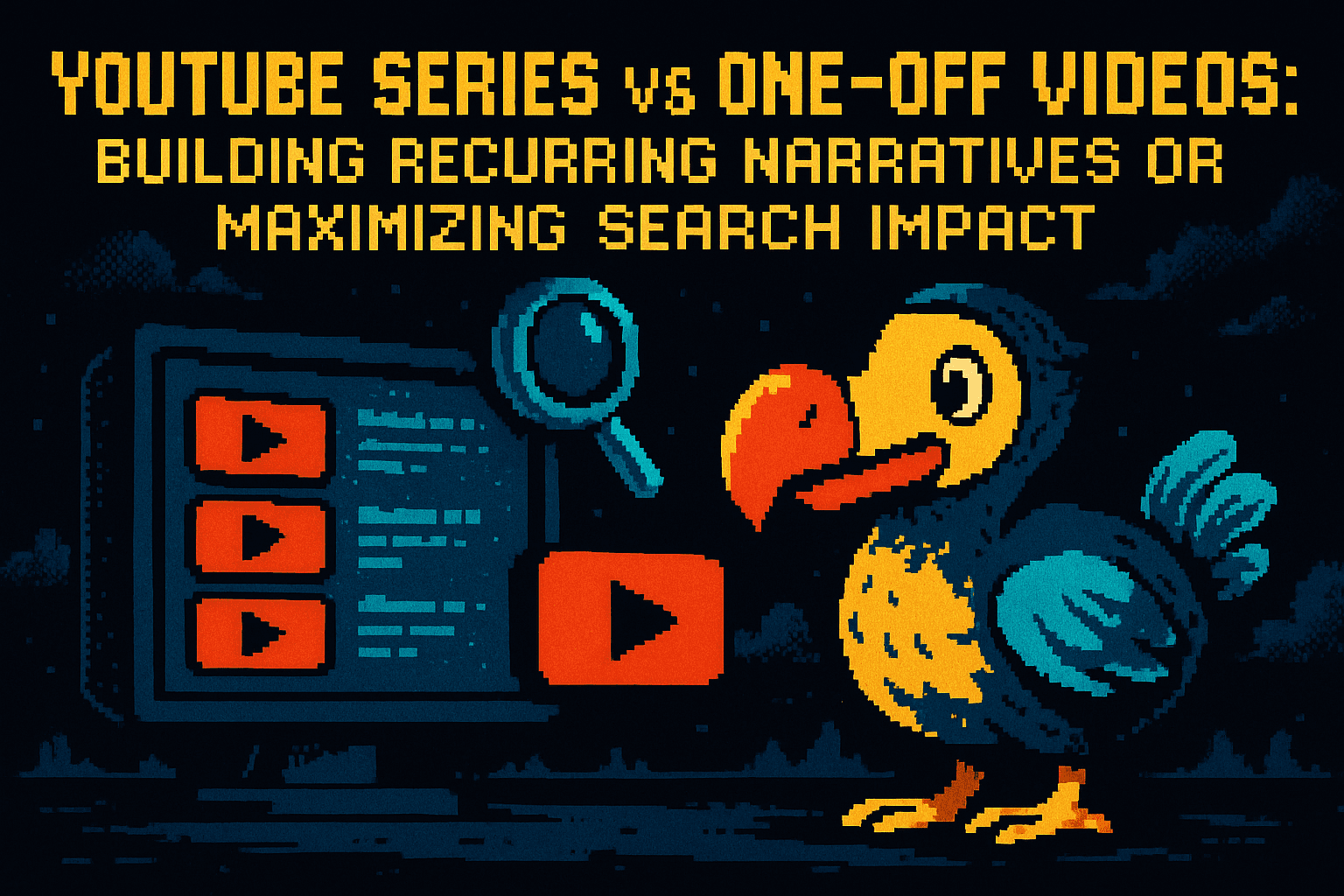 YouTube Series vs One-Off Videos: Building Recurring Narratives or Maximizing Search Impact