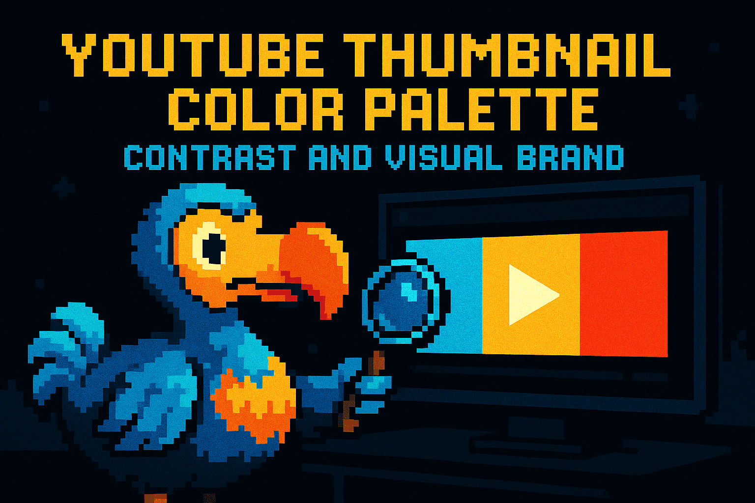 Palette Colori per Miniature YouTube: Contrasto e Brand Visivo